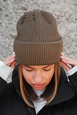 Women's extended beanie hat docker Dominic Without 8049415 photo №4