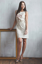 Жіноча лляна сукня вишиванка без рукавів Cornett-VOL 2012418 фото №3