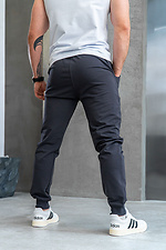 Herren-Sporthose mit Bündchen für die Übergangszeit Simple Sport Teamv Graphite Teamv 8034419 Foto №2