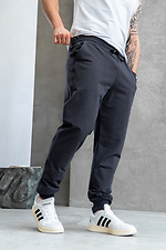Herren-Sporthose mit Bündchen für die Übergangszeit Simple Sport Teamv Graphite Teamv 8034419 Foto №3