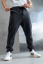 Herren-Sporthose mit Bündchen für die Übergangszeit Simple Sport Teamv Graphite Teamv 8034419 Foto №4