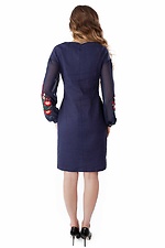 Женское льняное платье вышиванка с длинным рукавом Cornett-VOL 2012420 фото №3