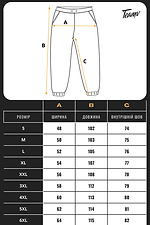 Men's Demi-season Sports Pants with Cuffs Simple Sport Gray Teamv 8034420 photo №7