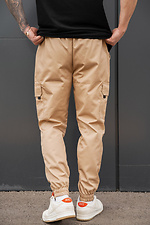 Herren-Baumwoll-Cargohose ohne reflektierende Elemente, Beige Without 8056422 Foto №5