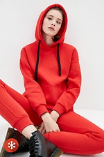 Warm tracksuit RIDE-1 with fleece in red Garne 3037423 photo №2