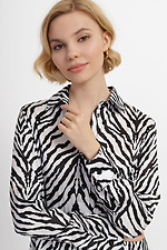 DJI Long Sleeve Silk Shirt with Button Patch Garne 3040423 photo №5