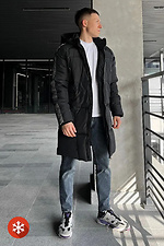 Schwarze Winterparkajacke für Herren Reload 8031423 Foto №2