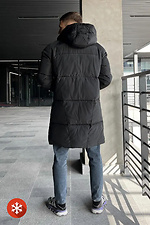 Schwarze Winterparkajacke für Herren Reload 8031423 Foto №4