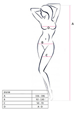 Transparent bodysuit BS 038 for seduction Passion 3025424 photo №3