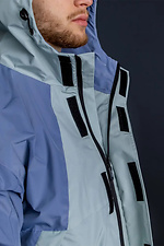 Men's windbreaker in light blue color Reload 8031424 photo №8