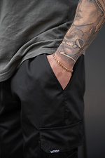 Herren-Strick-Cargohose ohne Delta Fenix, Schwarz Without 8056424 Foto №7