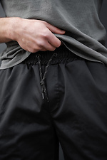 Herren-Strick-Cargohose ohne Delta Fenix, Schwarz Without 8056424 Foto №8