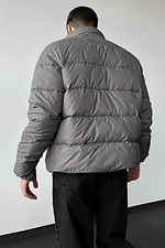 Men's demi-season jacket in gray Reload 8031425 photo №4