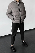 Men's demi-season jacket in gray Reload 8031425 photo №7