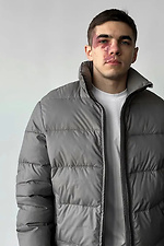 Men's demi-season jacket in gray Reload 8031425 photo №8
