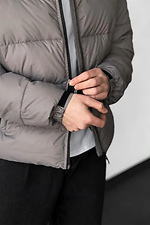 Men's demi-season jacket in gray Reload 8031425 photo №9