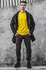 Котонові штани карго захисного кольору з великими кишенями з боків і манжетами на гумці Custom Wear 8025426 фото №5