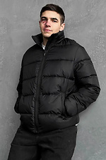 Men's demi-season jacket black Reload 8031426 photo №1