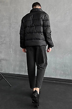 Men's demi-season jacket black Reload 8031426 photo №7