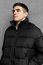 Men's demi-season jacket black Reload 8031426 photo №8