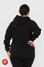 Insulated kangaroo jacket with a black hood Garne 3041427 photo №4