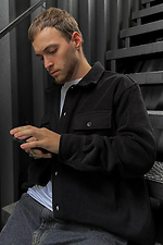Men's black shirt Reload 8031428 photo №3