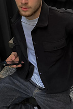 Men's black shirt Reload 8031428 photo №4