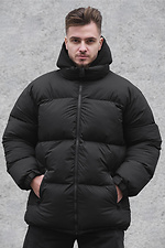 Nest Herren-Stepp-Daunenjacke ohne Kapuze Without 8049428 Foto №2