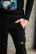 Cargohose aus Baumwolle mit schwarzen Bündchen Custom Wear 8025430 Foto №3