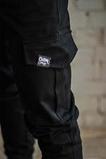 Cargohose aus Baumwolle mit schwarzen Bündchen Custom Wear 8025430 Foto №4