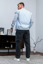 Men's striped shirt Casual Blue stripes Teamv 8034432 photo №6