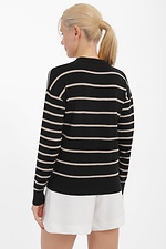 Women's loose jumper with turn-down collar  4038433 photo №3