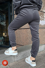 Women's warm trousers graphite color Reload 8031433 photo №2