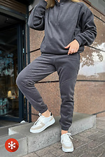 Women's warm trousers graphite color Reload 8031433 photo №3