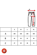 Women's warm trousers graphite color Reload 8031433 photo №8