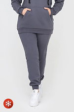 Insulated pants with gray cuffs Garne 3041434 photo №1