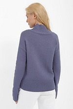 Oversized knit turtleneck sweater  4038437 photo №3