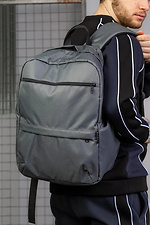 Men's classic graphite backpack Reload 8031437 photo №3