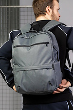 Men's classic graphite backpack Reload 8031437 photo №5