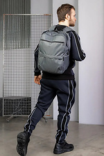 Men's classic graphite backpack Reload 8031437 photo №12