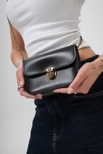 Damen-Schultertasche ohne Premium, Schwarz Without 8056438 Foto №2