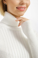 White golf jacket with high neck  4038440 photo №4