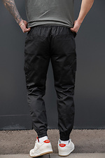 Herren-Strick-Cargohose ohne Bayraktar 27 Schwarz Without 8056441 Foto №6