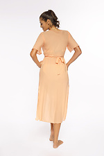 Lange beige Strandtunika mit Schlitzen Marko 4024443 Foto №3