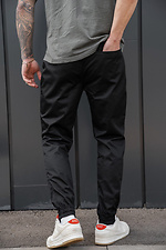 Herren-Strick-Jogginghose Ohne Bayraktar 27 Schwarz Without 8056443 Foto №5