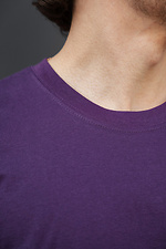 Herren-Baumwoll-Oversize-T-Shirt Ohne Greatest Lila Without 8056447 Foto №6