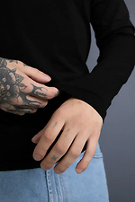 Men's Rove long sleeve in black color Reload 8031450 photo №6