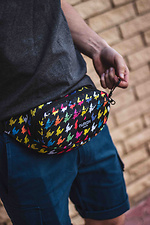 Halbrunde Bananen-Gürteltasche mit drei Fächern und Kopfhörerausgang Custom Wear 8025451 Foto №2