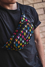 Halbrunde Bananen-Gürteltasche mit drei Fächern und Kopfhörerausgang Custom Wear 8025451 Foto №3