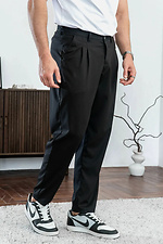 Klassischer Slouchy-Hoodie für Herren in Schwarz Teamv 8034451 Foto №2